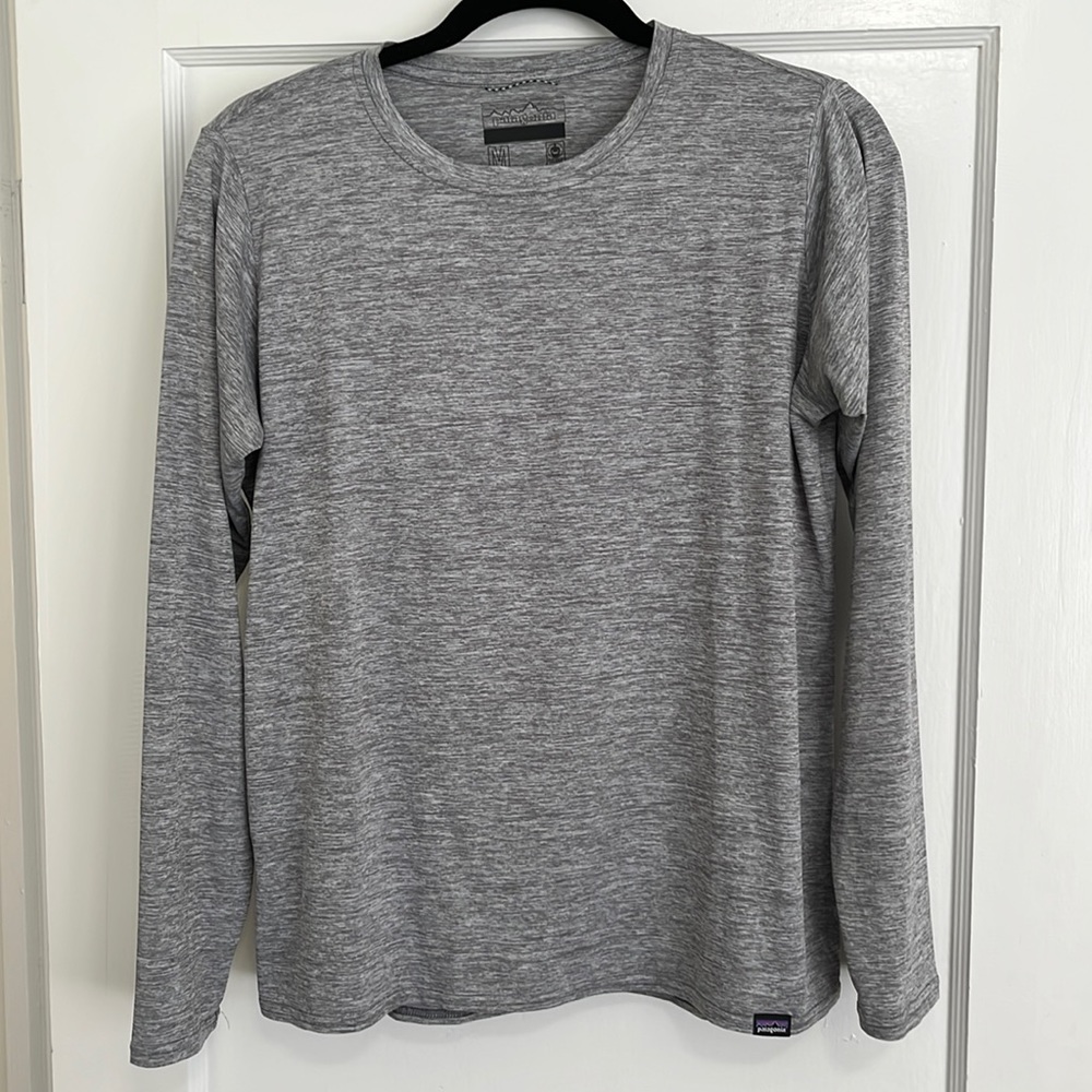 Patagonia Women’s Long-Sleeved Capilene Cool Daily Shirt - M - feather grey